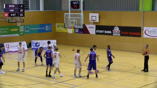 Screenshot Livestream KIT SC Basketball